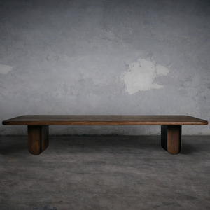 Mesa El Soplo Roble Nogal 300