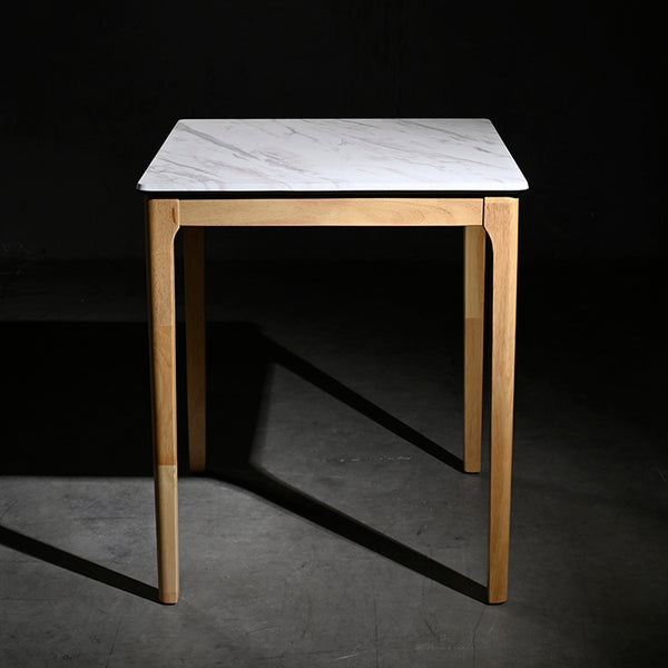 Mesa La Tecnología Cuadrada Blanca