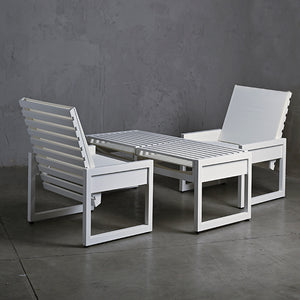 Colección Terraza Plegable Blanco