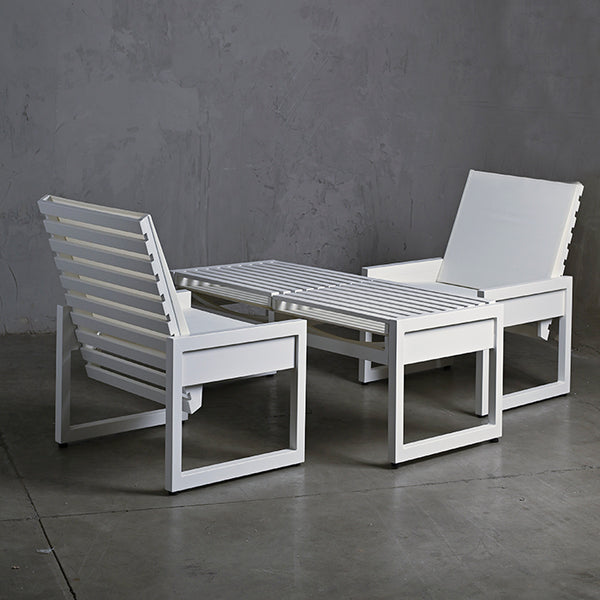 Colección Terraza Plegable Blanco