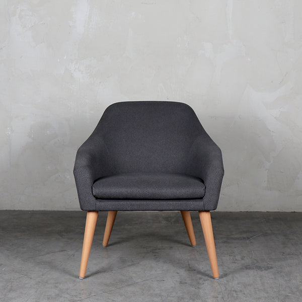 Sitial ST-9717 Aterciopelado con patas en madera de Haya