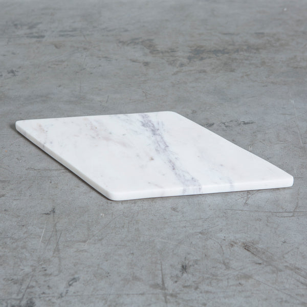 Tabla Mármol Blanco Rombo