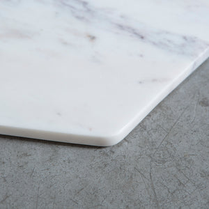 Tabla Mármol Blanco Rombo