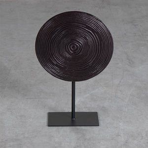 Escultura Zen Negra Grande