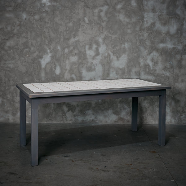 Mesa Baldosas 180 cuadrado chico blanco