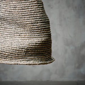 Lámpara de Rafia Chascona Gris