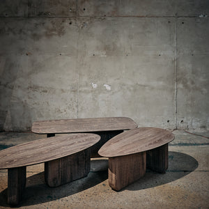 Mesa de Centro El Bosque Óvalo 120