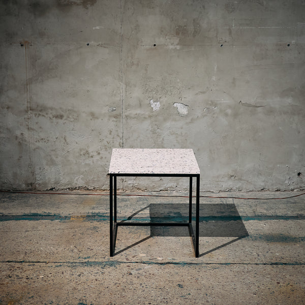 Mesa Lateral Mármol Terrazo M