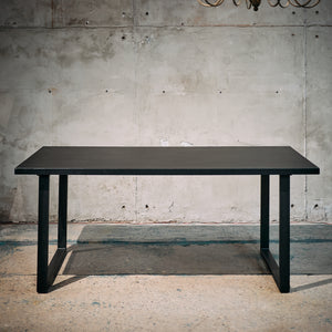 Mesa Comedor Zócalo Roble 180 Negro