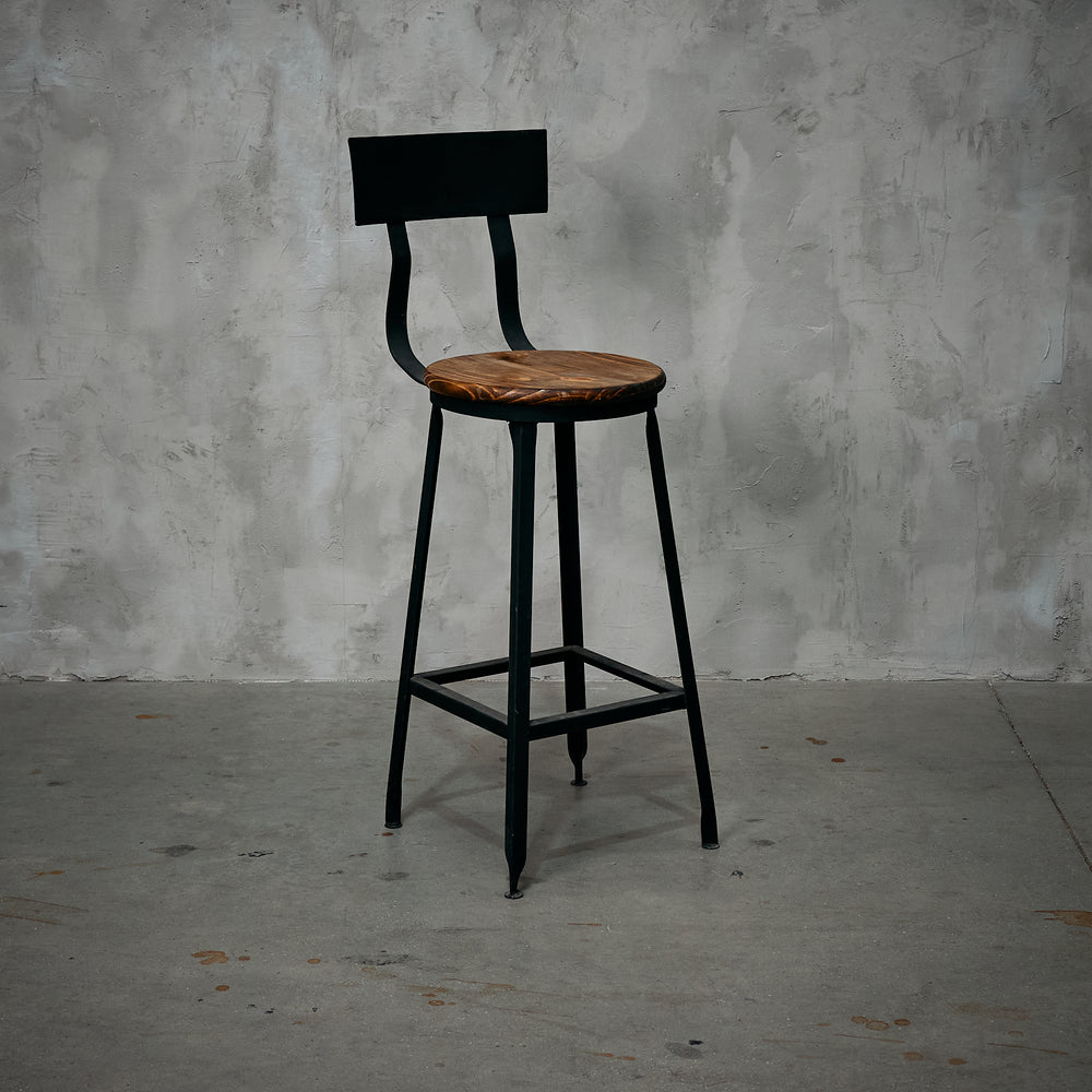 Piso Bar Industrial Negro