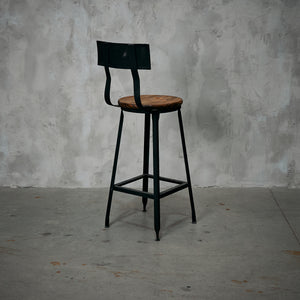 Piso Bar Industrial Negro