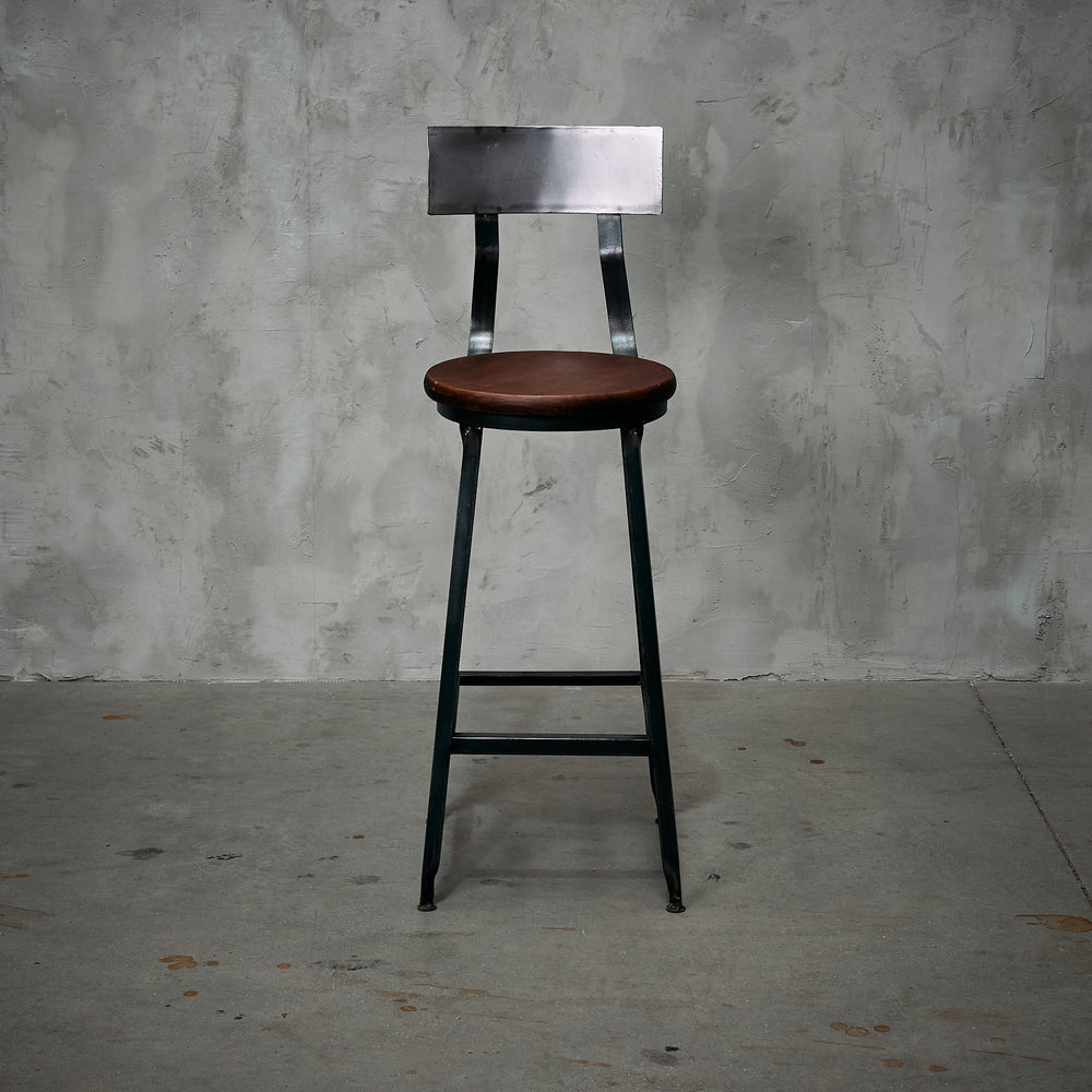 Pisos Bar Industrial Asiento Wengue Liso