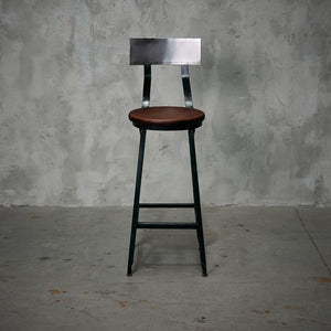 Pisos Bar Industrial Asiento Wengue Liso