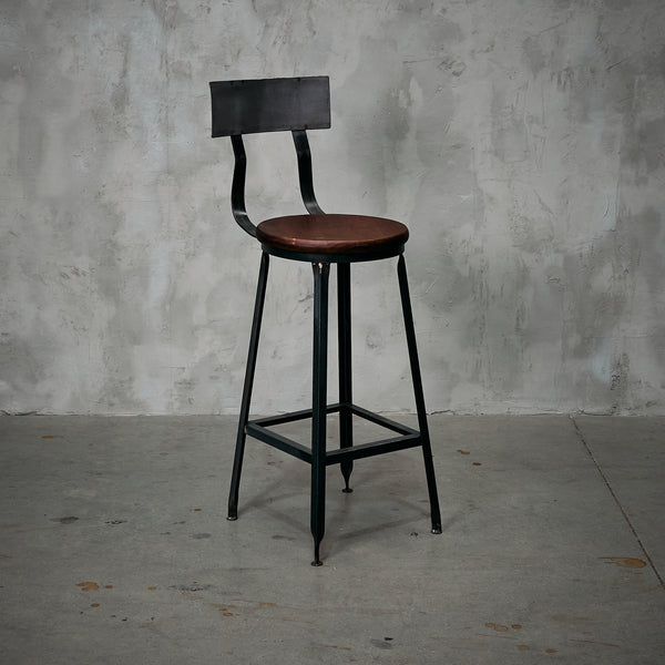 Pisos Bar Industrial Asiento Wengue Liso