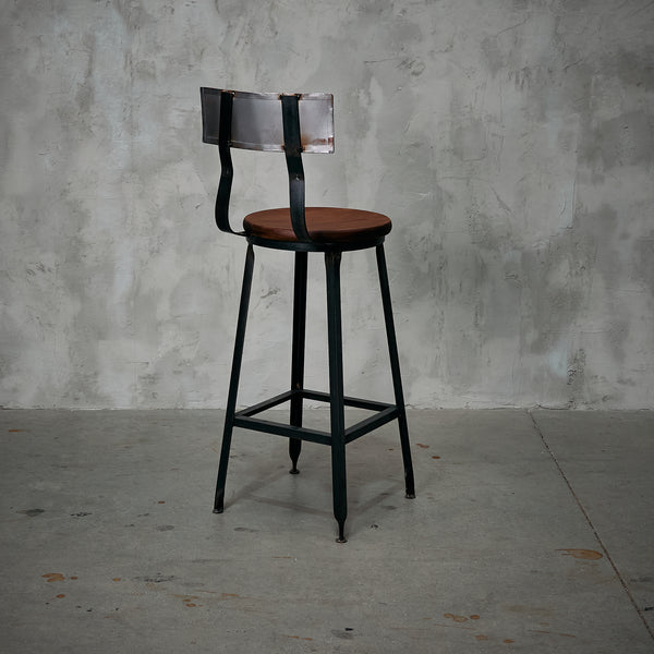 Pisos Bar Industrial Asiento Wengue Liso