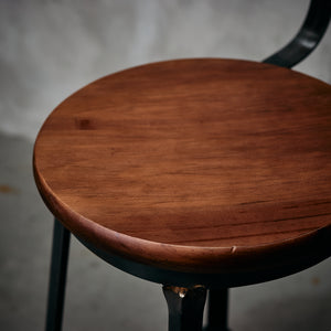 Pisos Bar Industrial Asiento Wengue Liso