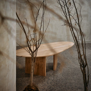 Mesa de Centro Huevo 150 x 70 Natural