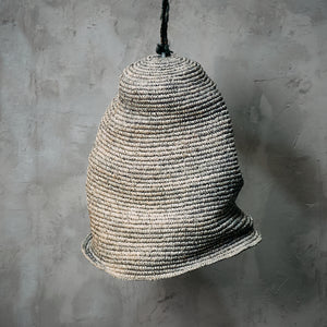 Lámpara de Rafia Chascona Gris