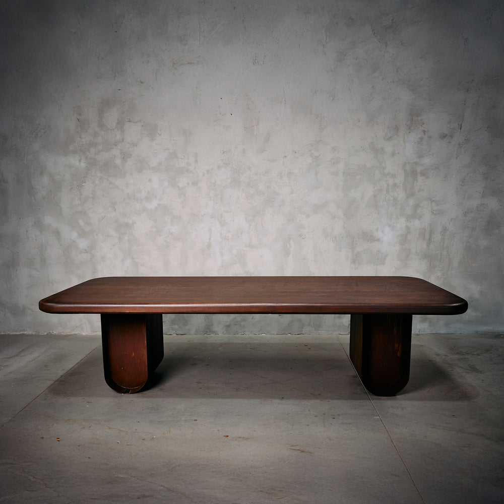 Mesa El Soplo Roble Nogal 300