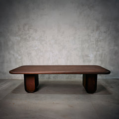 Mesa El Soplo Roble Nogal 300