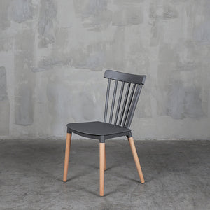 Silla Palitos Gris Medio