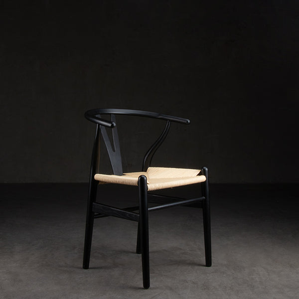 Silla Wishbone Negra