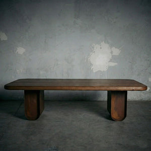 Mesa El Soplo Roble Nogal 300