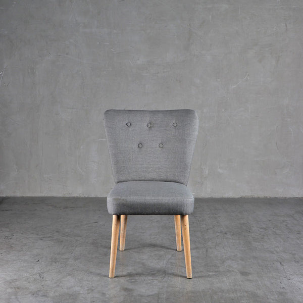 Silla Fausta Lino Gris
